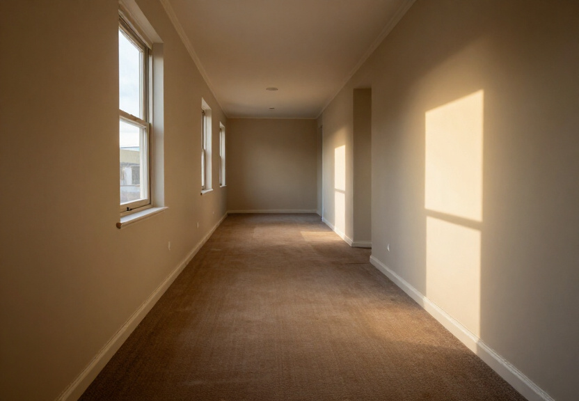 Restored living room in Pleasure Point after flood damage repair
